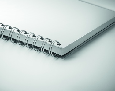 Logo trade promotional merchandise photo of: A5 RPET notebook recycled lined