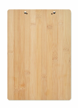 Logo trade advertising product photo of: A4 bamboo clipboard