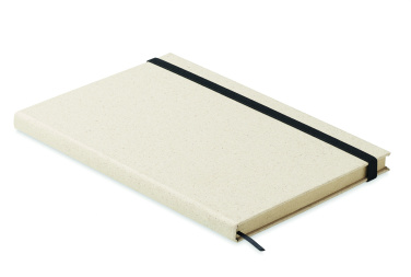 Logo trade advertising products picture of: A5 grass notebook 80 lined
