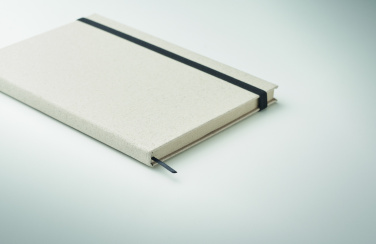 Logotrade promotional merchandise picture of: A5 grass notebook 80 lined