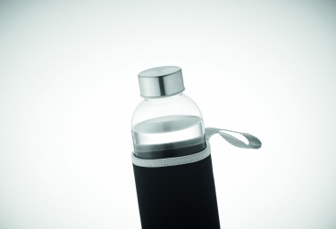 Logotrade promotional gift picture of: Glass bottle in pouch 750ml