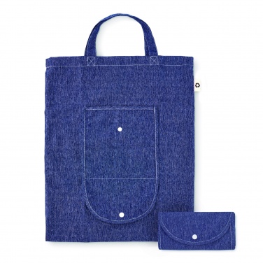 Logo trade promotional items image of: Foldable shopper bag 140 gr/m²
