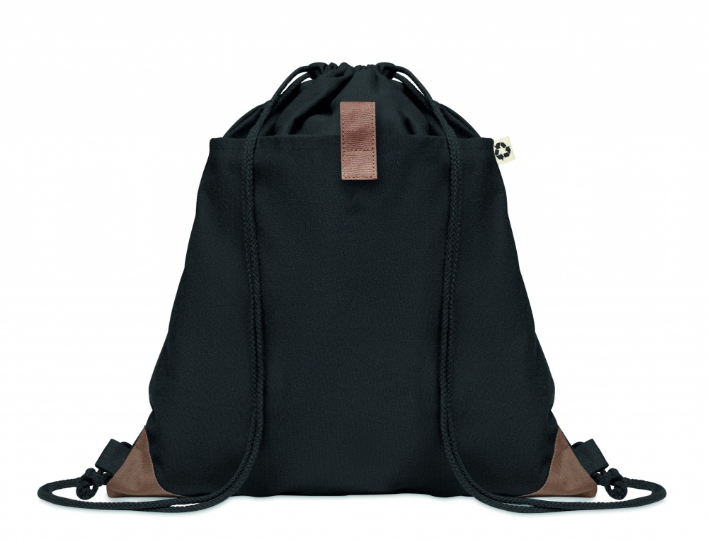 Logotrade promotional item picture of: Recycled cotton drawstring bag