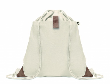 Logotrade promotional merchandise picture of: Recycled cotton drawstring bag