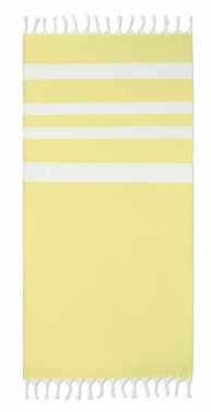 Logo trade promotional gifts image of: Hamman towel blanket 140 gr/m²