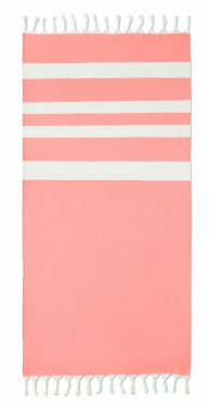 Logo trade promotional gifts picture of: Hamman towel blanket 140 gr/m²