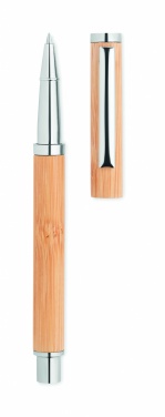 Logo trade corporate gift photo of: Bamboo gel pen