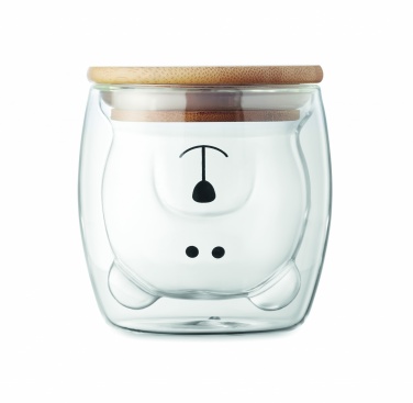 Logotrade promotional giveaway image of: Double wall borosilicate mug