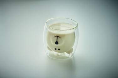 Logo trade business gift photo of: Double wall borosilicate mug