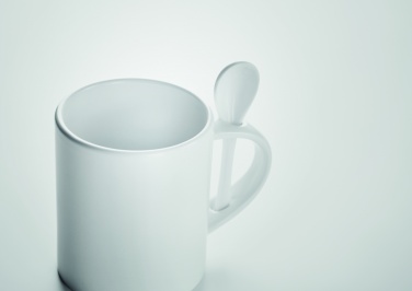 Logo trade business gift photo of: Ceramic sublimation mug 300 ml