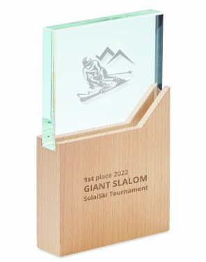Logo trade corporate gifts picture of: Award plaque