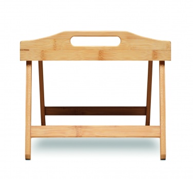 Logo trade advertising products image of: Foldable bamboo tray