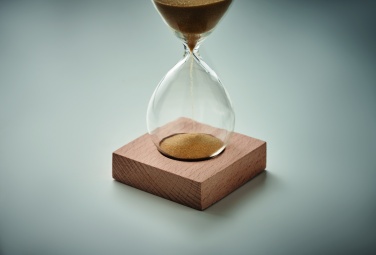 Logotrade promotional giveaways photo of: 5 minute sand hourglass