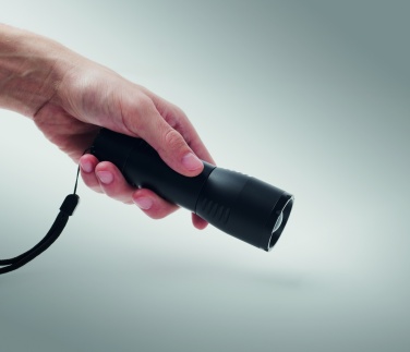 Logo trade corporate gifts image of: Small aluminium LED flashlight