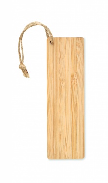 Logotrade promotional product image of: Bamboo bookmark