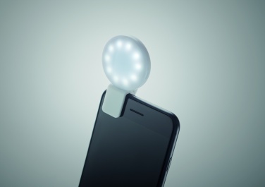 Logo trade promotional merchandise image of: LED Clip-on LED selfie light