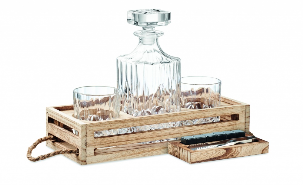 Logotrade promotional gift image of: Luxury whisky set