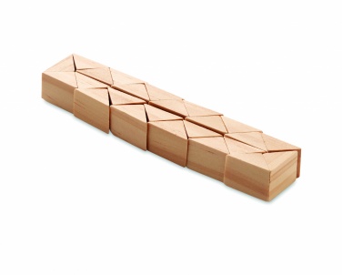 Logotrade business gift image of: Wooden puzzle/brain teaser