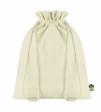 Logo trade promotional giveaways picture of: Medium organic cotton gift bag