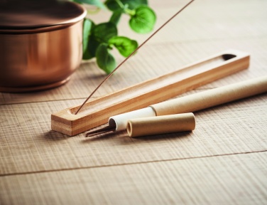 Logotrade promotional product picture of: Incense set in bamboo