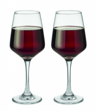 Logotrade promotional gifts photo of: Set of 2 wine glasses