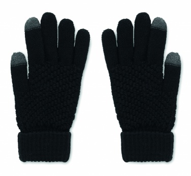 Logotrade promotional merchandise picture of: Rpet tactile gloves