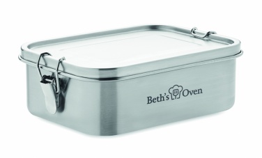 Logo trade promotional giveaways picture of: Stainless steel lunch box