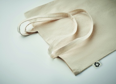 Logotrade promotional giveaway image of: Recycled cotton shopping bag