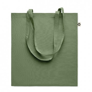 Logo trade promotional products image of: Recycled cotton shopping bag
