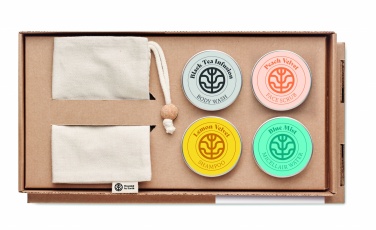 Logo trade business gift photo of: Vegan Gift set travel