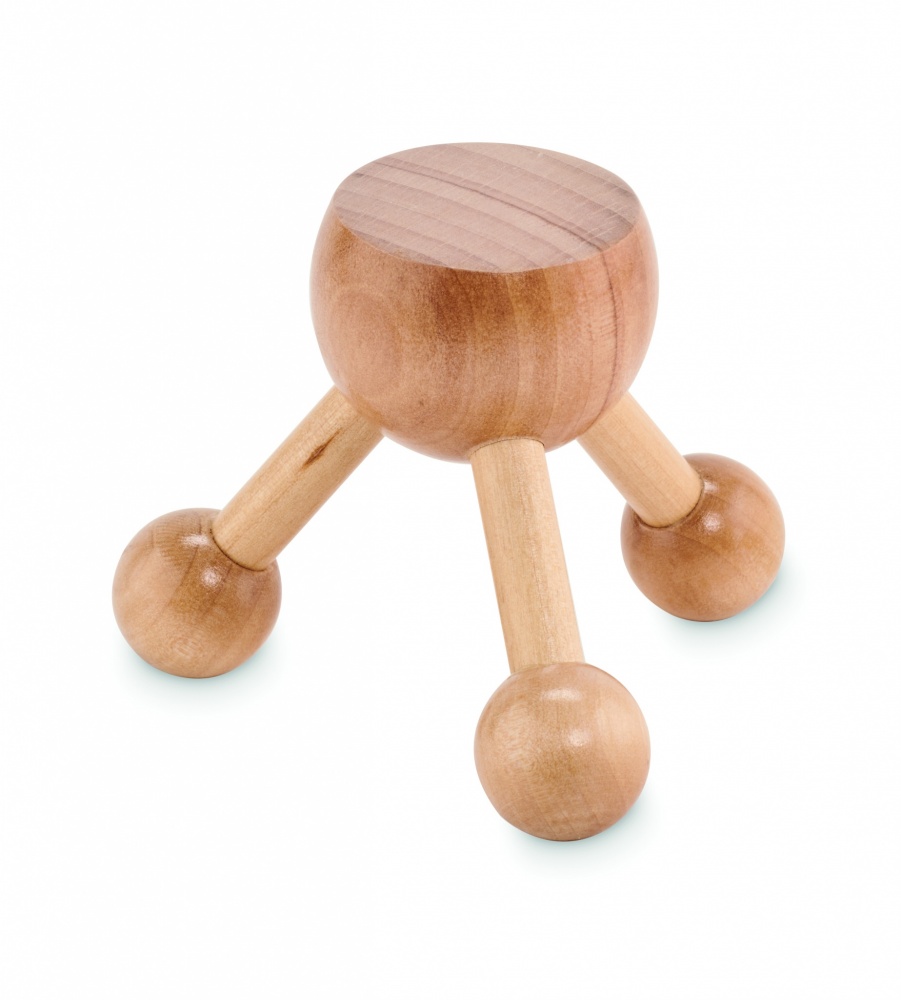 Logotrade business gifts photo of: Hand held massager in wood