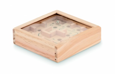 Logotrade promotional giveaway image of: Pine wooden labyrinth game