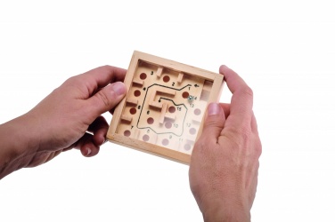 Logotrade promotional giveaway picture of: Pine wooden labyrinth game