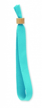 Logo trade promotional giveaway photo of: RPET polyester wristband
