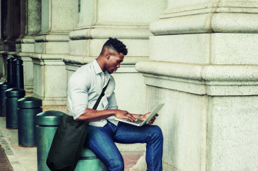 Logotrade corporate gift image of: Canvas shopping bag 270 gr/m²