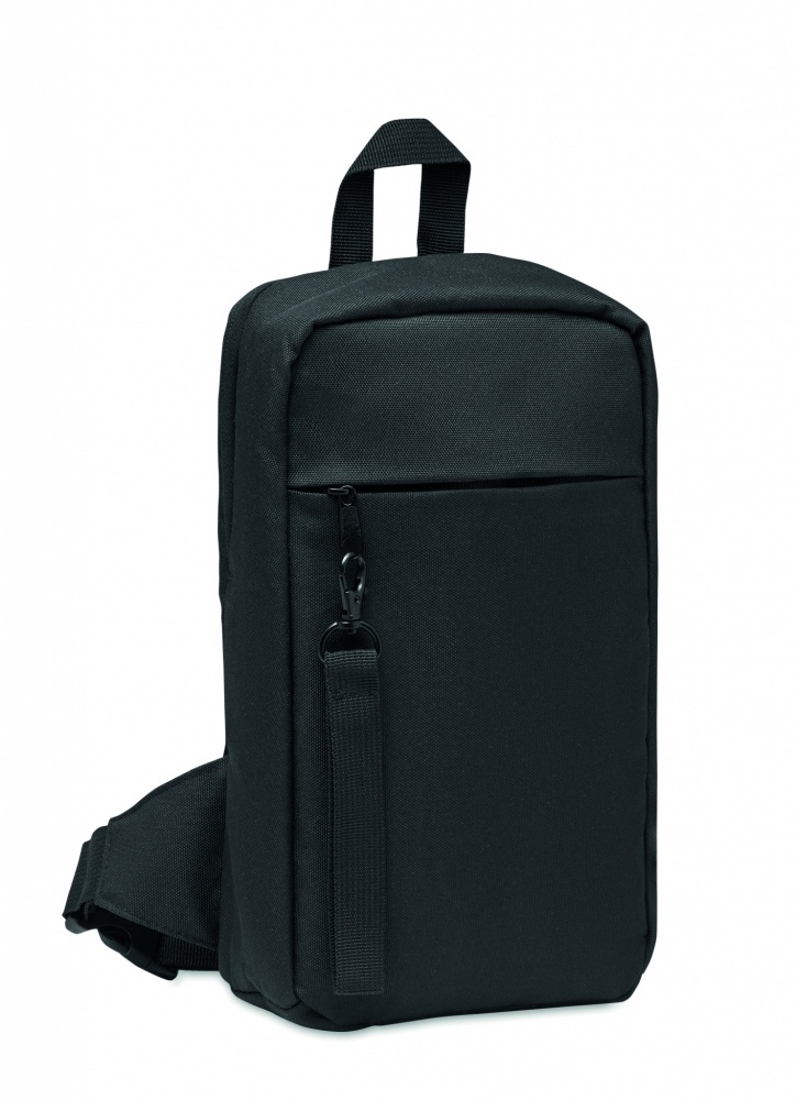 Logotrade promotional item picture of: Cross chest bag in 600D Rpet