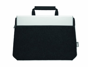 Logotrade promotional products photo of: RPET felt zippered laptop bag