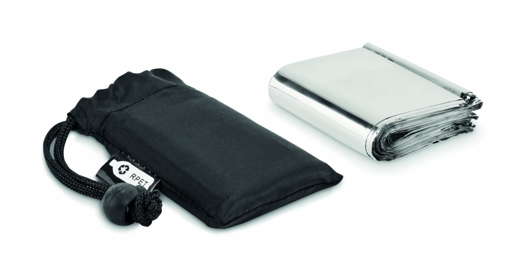 Logotrade promotional products photo of: Emergency blanket in a pouch