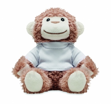 Logo trade corporate gifts image of: Teddy monkey plush