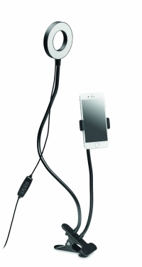 Logo trade business gift photo of: Portable selfie ring light