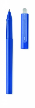 Logotrade advertising products photo of: RPET blue gel ink ball pen
