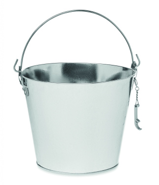 Logo trade corporate gift photo of: Metal beer bucket 4L
