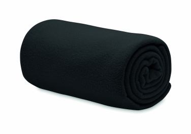 Logo trade promotional gifts image of: RPET fleece blanket 130gr/m²
