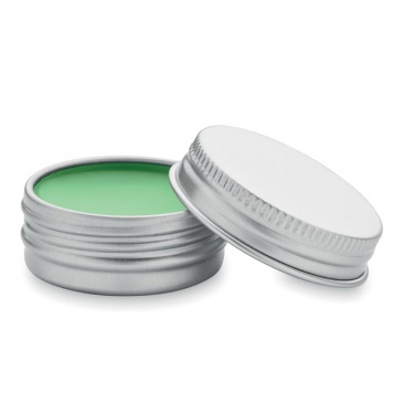 Logo trade corporate gifts image of: Vegan lip balm in round tin