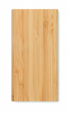 Logotrade advertising products photo of: 6000 mAh Bamboo power bank