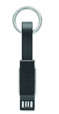 Logo trade promotional merchandise picture of: keying with 4 in 1 cable