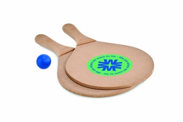 Logo trade promotional products image of: Beach tennis set
