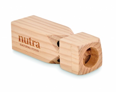 Logotrade promotional products photo of: Wooden train whistle