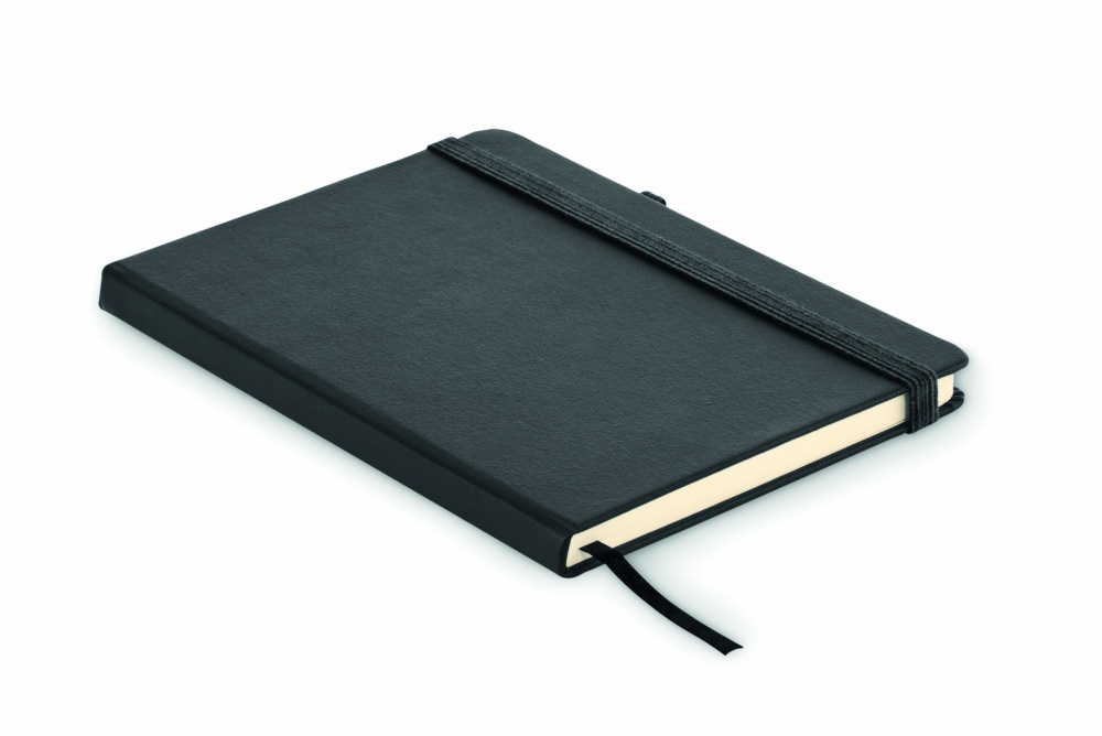Logotrade promotional product picture of: Recycled Leather A5 notebook