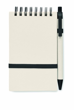 Logo trade advertising products image of: A6 milk carton notebook set